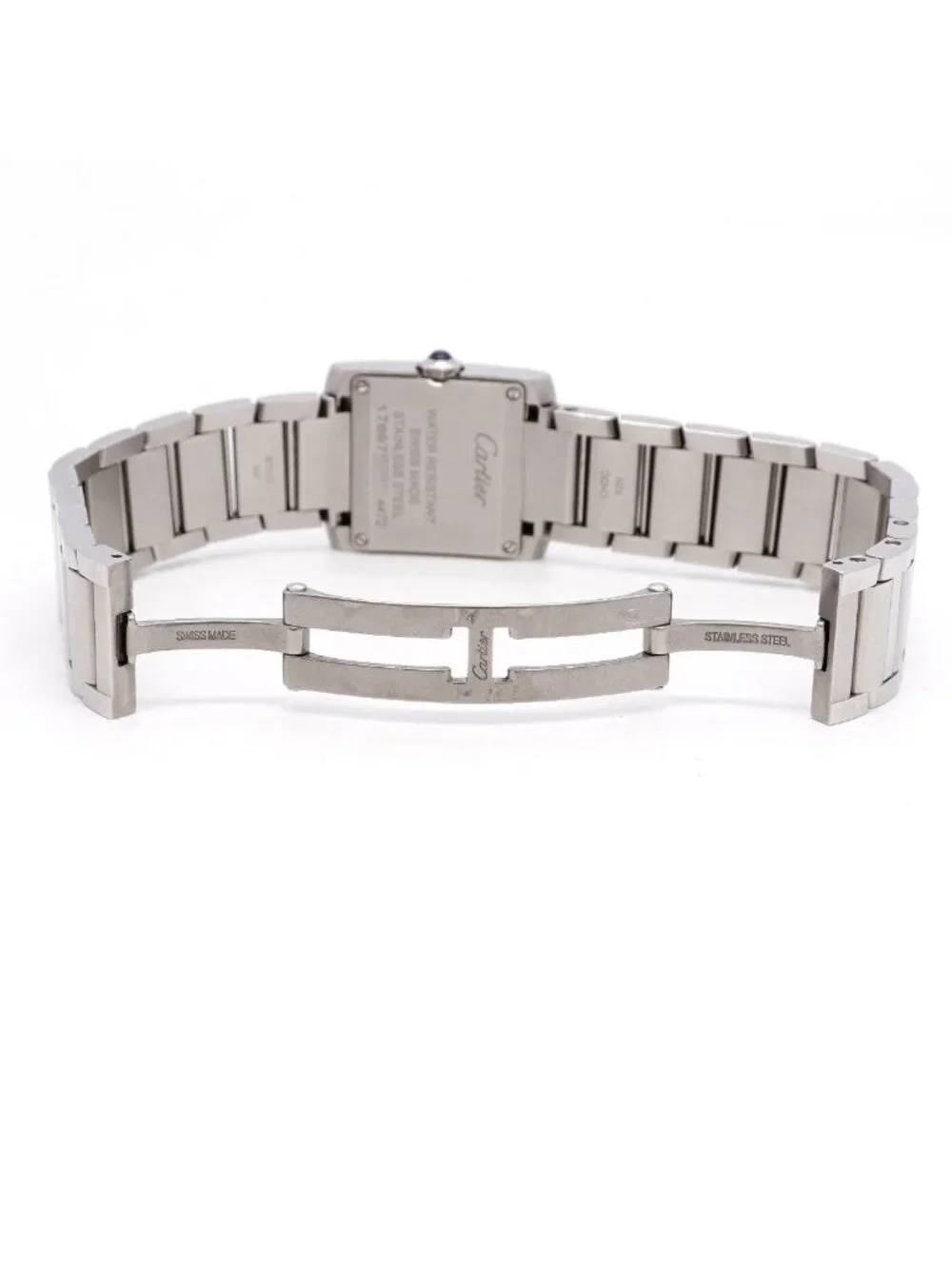 Cartier Tank Francaise SM Silver Dial Watch